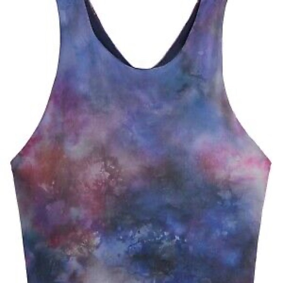 MOVING SALE! Athleta SET Conscious Crop Top and Salutation Capri in Supernova - Picture 2 of 9